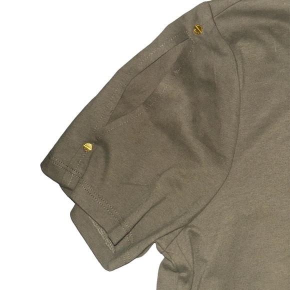 COPY - BNWT MK army green logo top - Picture 4 of 7